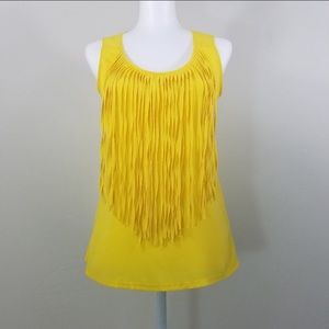 Zara Basic Yellow Blouse Size S
